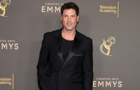 Maksim Chmerkovskiy attends the 76th Creative Arts Emmys