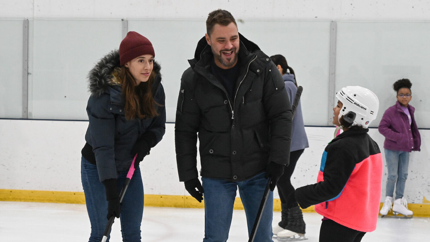 Marina Squerciati as Kim Burgess, Patrick John Flueger as Ruzek, Ramona Edith Williams as Makayla on 'Chicago P.D.