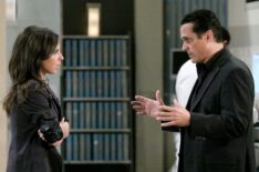 Kelly Monaco and Maurice Benard on 'General Hospital'