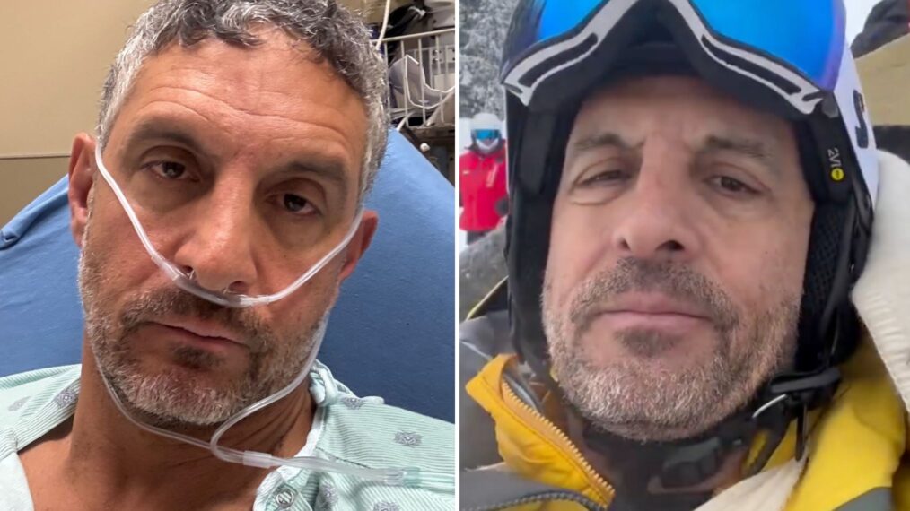 Mauricio Umansky after his skiing accident