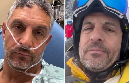 Mauricio Umansky after his skiing accident