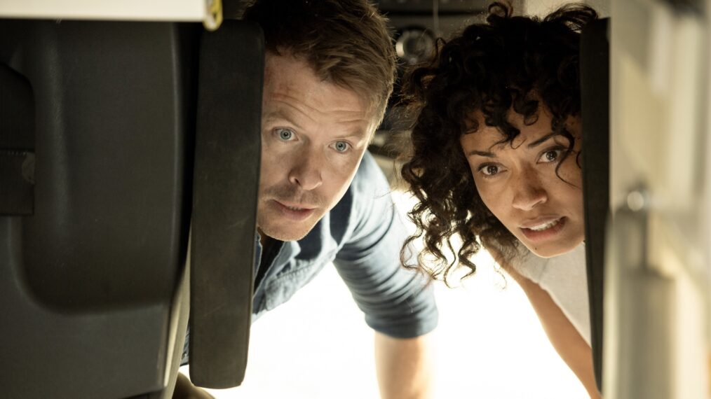 Todd Lasance as AFP Liaison Officer Sergeant Jim 'JD' Dempsey and Olivia Swann as NCIS Special Agent Captain Michelle Mackey — 'NCIS: Sydney' Season 2 Episode 1 