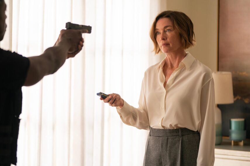 Sterling K. Brown and Julianne Nicholson in 'Paradise'