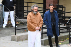 Michael Sheen as Martin Whitly and Tom Payne as Malcolm Bright in 'Prodigal Son'