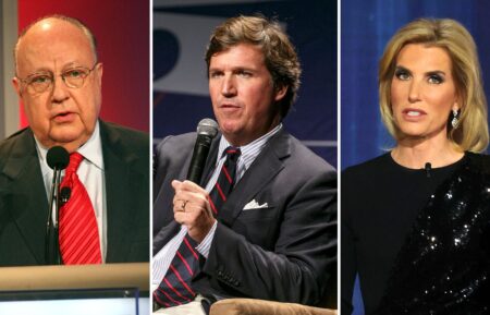 Roger Ailes, Tucker Carlson, and Laura Ingraham