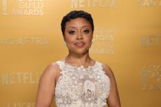 Quinta Brunson at the 2025 SAG Awards