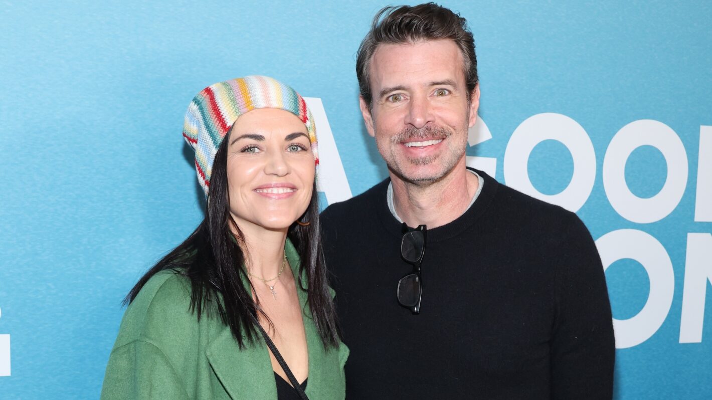 Marika Dominczyk and Scott Foley attend MGM's 