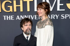 Peter Dinklage & Erica Schmidt attend SNL50: The Anniversary Special