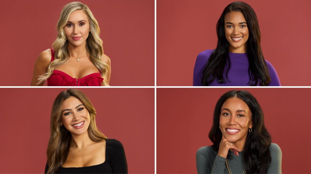 dina, zoe, juliana and litia from season 29 of the bachelor