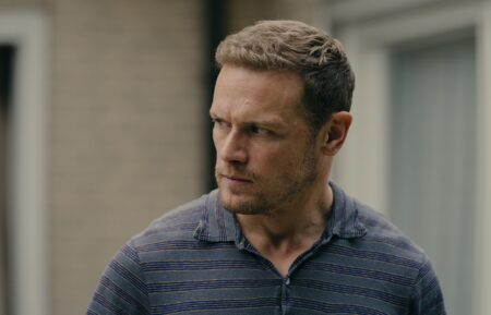 Sam Heughan in 'The Couple Next Door' Season 1 finale