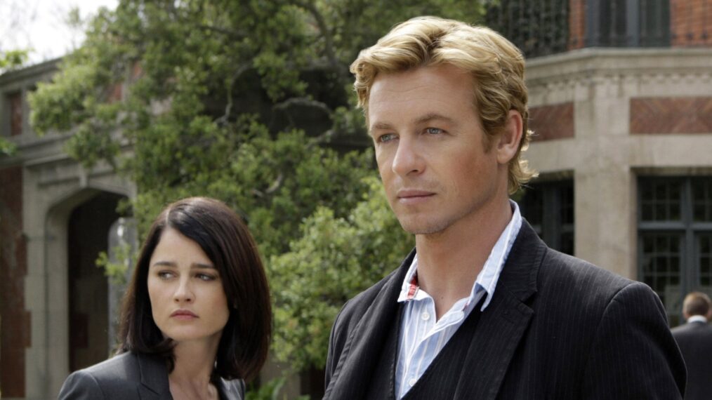 Simon Baker, Robin Tunney in 'The Mentalist' Season 1