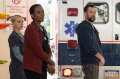 Katherine LaNasa, Tracy Ifeachor, Noah Wyle in 'The Pitt' Season 1 Episode 8