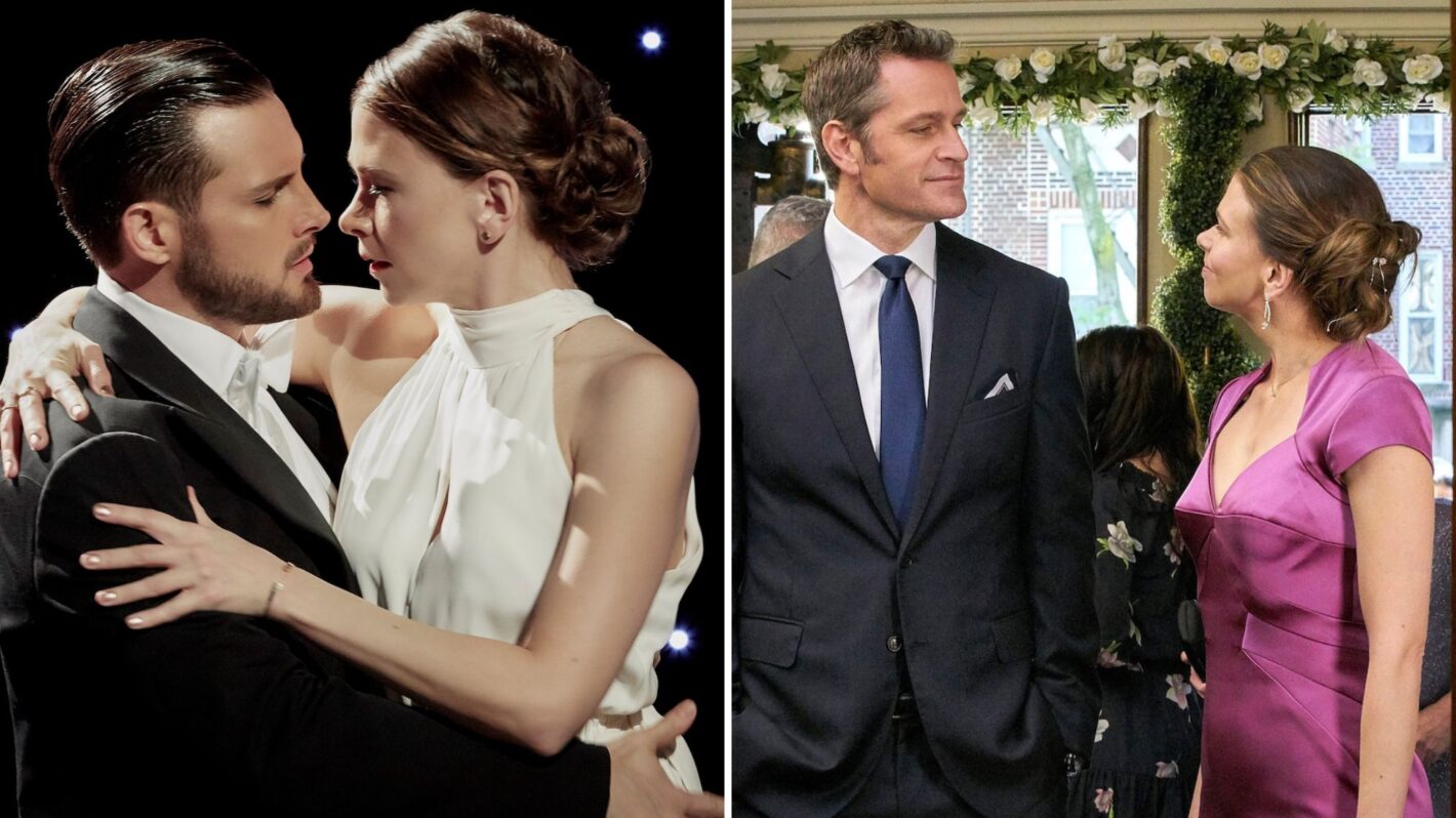 Sutton Foster, Nico Tortorella and Peter Hermann on Younger