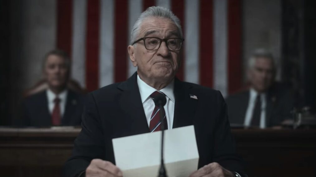 Robert De Niro as President George Mullen in the 'Zero Day' finale