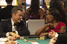 Joshua Jackson and Angela Bassett in Doctor Odyssey - 'Casino Week'