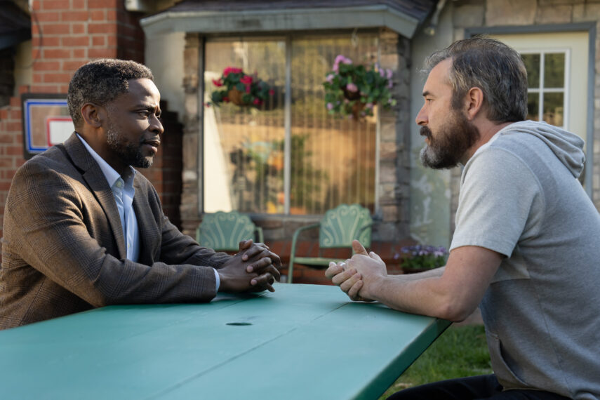 GOOD AMERICAN FAMILY - “Jump the Jitters Out” - Natalia has a rocky start at school, and Kristine’s suspicions about the adoption deepen. Michael receives unexpected news at work. (Disney/Ser Baffo)DULÉ HILL, MARK DUPLASS