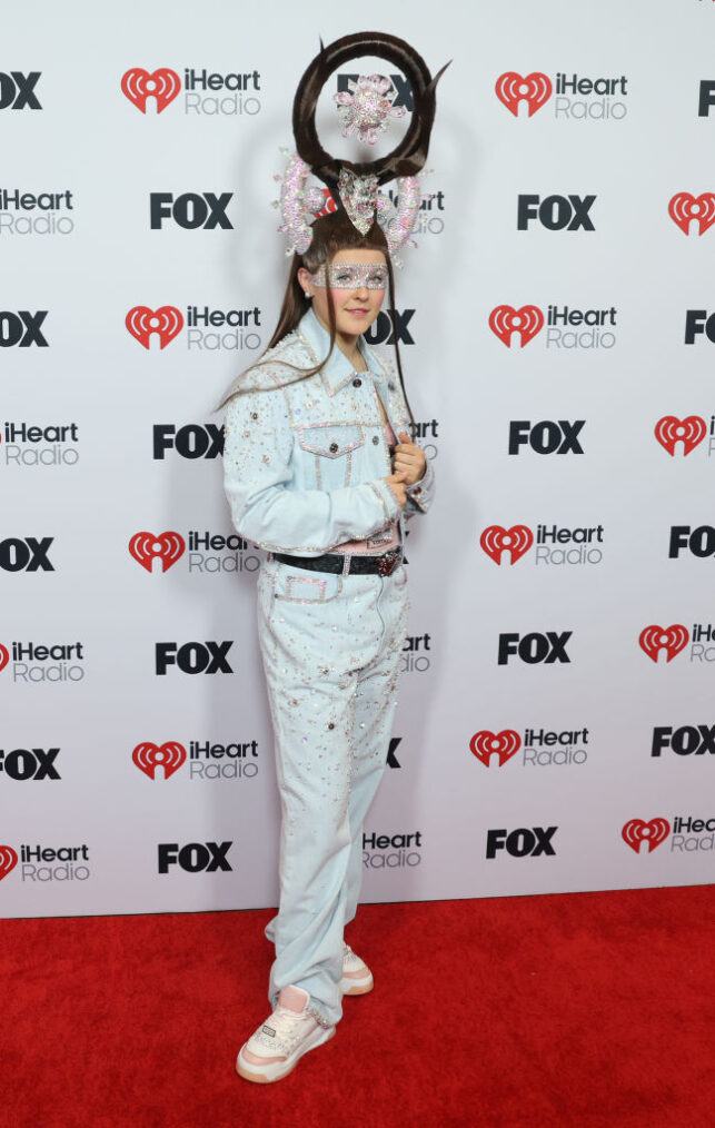 LOS ANGELES, CALIFORNIA - MARCH 17: (FOR EDITORIAL USE ONLY) JoJo Siwa attends the 2025 iHeartRadio Music Awards at Dolby Theatre in Los Angeles, California on March 17, 2025. Broadcasted live on FOX.