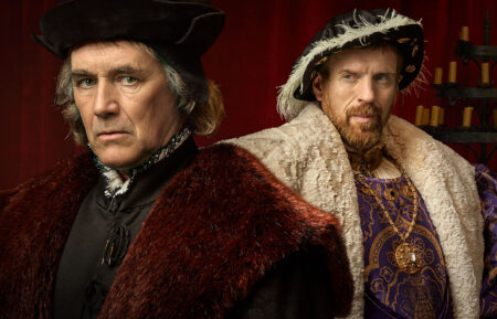 MASTERPIECE Wolf Hall: The Mirror and the Light Premiering March 23, 2025 at 9/8c on PBS The follow-up to the award-winning and critically acclaimed miniseries, Wolf Hall. Based on the novel by Hilary Mantel, the series charts the end of Thomas Cromwell’s story. Mark Rylance and Damian Lewis return as Cromwell and King Henry VIII. Shown (l-r): Thomas Cromwell (Mark Rylance) and King Henry VIII (Damian Lewis)