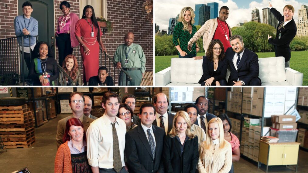 'Abbott Elementary' cast, '30 Rock' cast,' and 'The Office' cast.