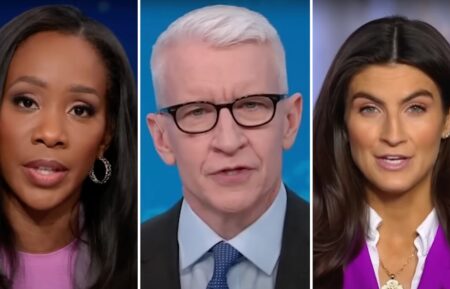 Abby Phillip, Anderson Cooper, and Kaitlan Collins