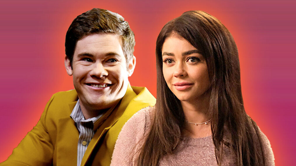 Adam Devine and Sarah Hyland on 'Modern Family'