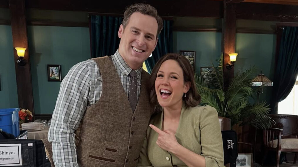 Erin Krakow and Ben Rosenbaum together