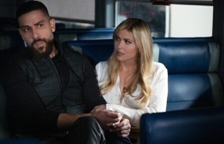 Zeeko Zaki as Special Agent Omar Adom ‘OA’ Zidan and Comfort Clinton as Gemma Brooks — 'FBI' Season 7 Episode 14 