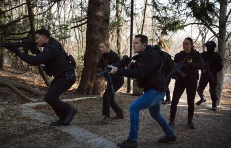 Carter Redwood as Special Agent Andre Raines, Eva-Jane Willis as Europol Agent Megan “Smitty” Garretson, Jesse Lee Soffer as Supervisory Special Agent Wesley 