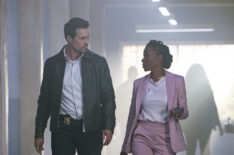 Brett Dalton as Detective Mark Trent, Shanola Hampton as Gabi Mosely — 'Found' Season 2 Episode 16 'Missing While Witnessed'