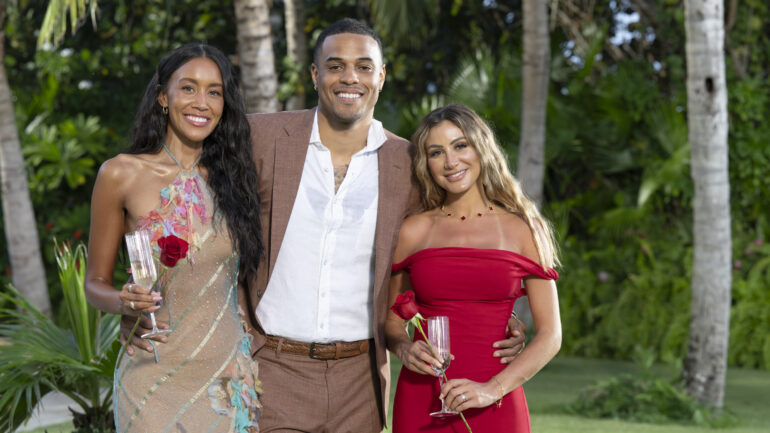 Grant Ellis, Litia Garr, and Juliana Pasquarosa on The Bachelor