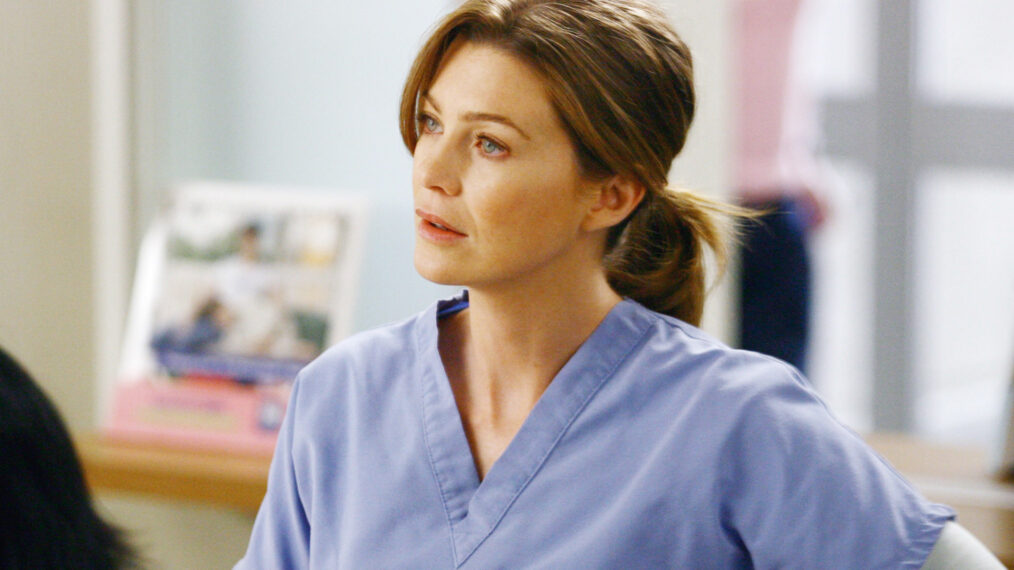 Ellen Pompeo as Meredith Grey on 'Grey's Anatomy'