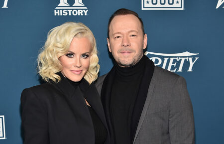 Jenny McCarthy and Donnie Wahlberg attend Variety's 3rd Annual Salute To Service at Cipriani 25 Broadway on November 06, 2019 in New York City.