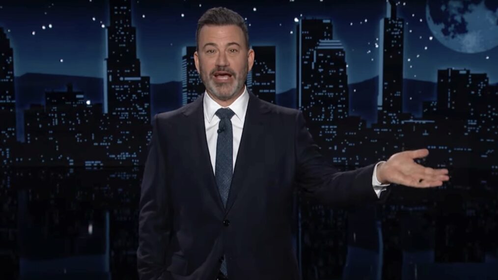 Jimmy Kimmel Mocks 'Used Car Salesman' Trump's Tesla Stunt