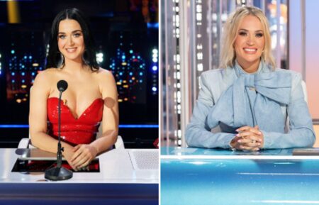 katy perry and carrie underwood on american idol