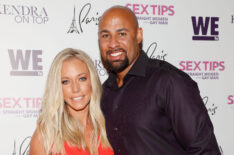 Kendra Wilkinson and Hank Baskett arrive at the premiere celebration for WE tv's 'Kendra on Top' and 'Sex Tips for Straight Women from a Gay Man' on June 8, 2017 in Las Vegas