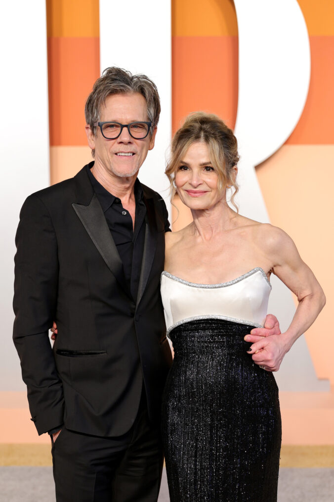 Kevin Bacon and Kyra Sedgwick attend the 2025 Vanity Fair Oscar Party