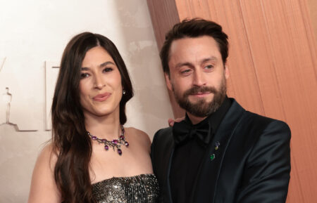 Jazz Charton and Kieran Culkin attend the 97th Annual Oscars at Dolby Theatre on March 02, 2025 in Hollywood, California.