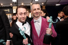 Kieran Culkin and Jeremy Strong attends the 28th Screen Actors Guild Awards