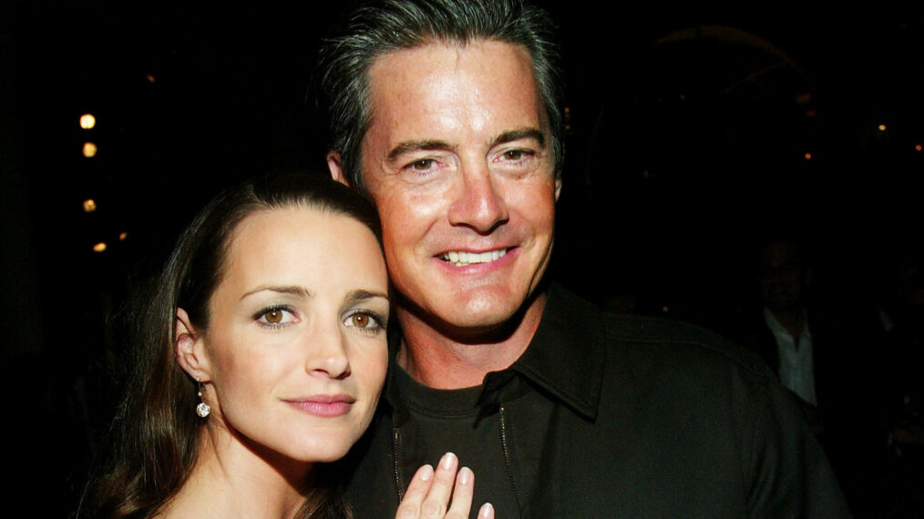 Kristin Davis and Kyle MacLachlan