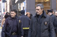 Jesse Metcalfe as Sgt. Danny DeLuca, Reid Scott as Detective Vincent Riley — 'Law & Order' Season 24 Episode 16 'Folk Hero'