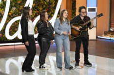 Wendy Wilson, Carnie Wilson, Lola, Rob Bonfiglio on American Idol