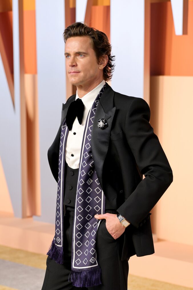 Matt Bomer attends the 2025 Vanity Fair Oscar Party