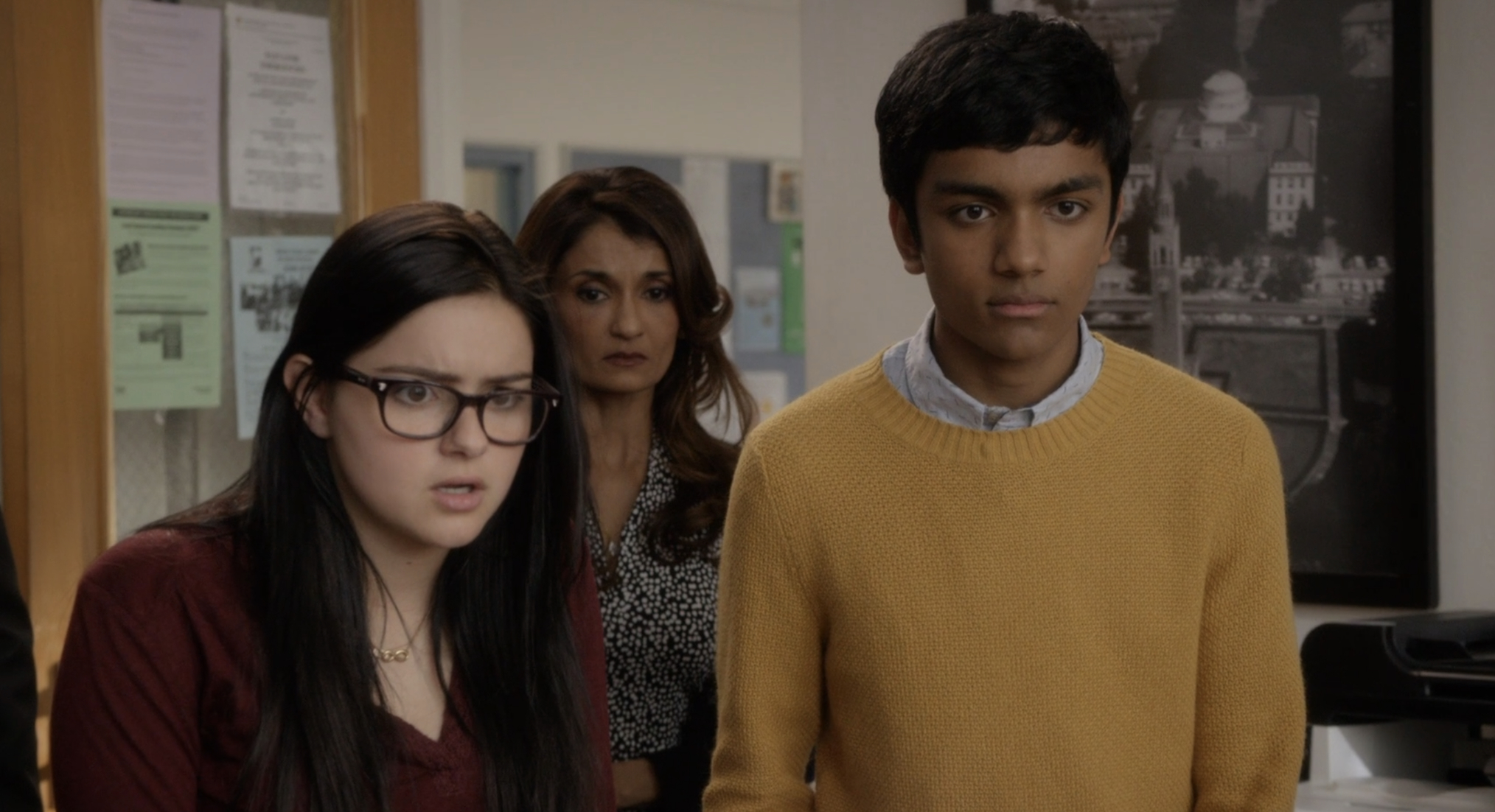 Ariel Winter and Suraj Parth on 'Modern Family'