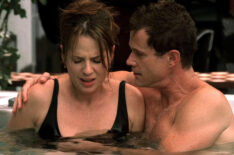 Paula Marshall as Kate Tinsley and Dylan Walsh as Sean McNamara on 'Nip/Tuck'