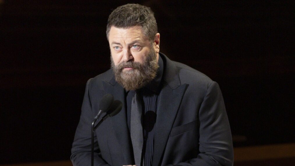 Nick Offerman at the 2025 Oscars