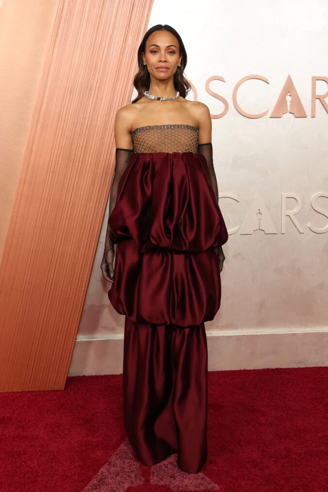 Zoe Saldana — 97th Annual Oscars