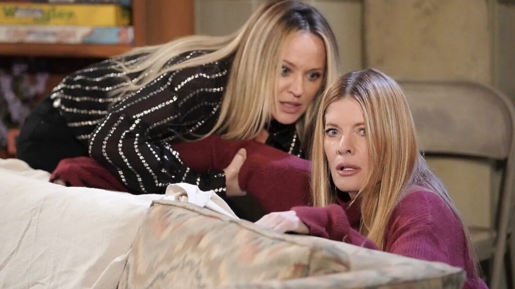 Sharon Case and Michelle Stafford in 'The Young and the Restless'