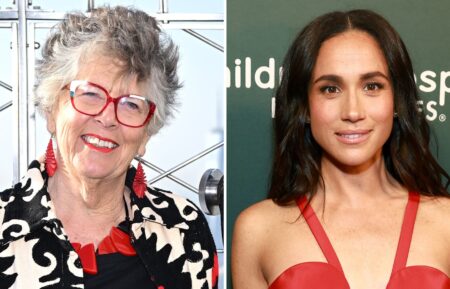 Prue Leith and Meghan Markle