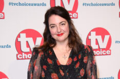 Rebecca Gethings attends the TV Choice Awards 2025 at the Hilton Park Lane on February 10, 2025 in London