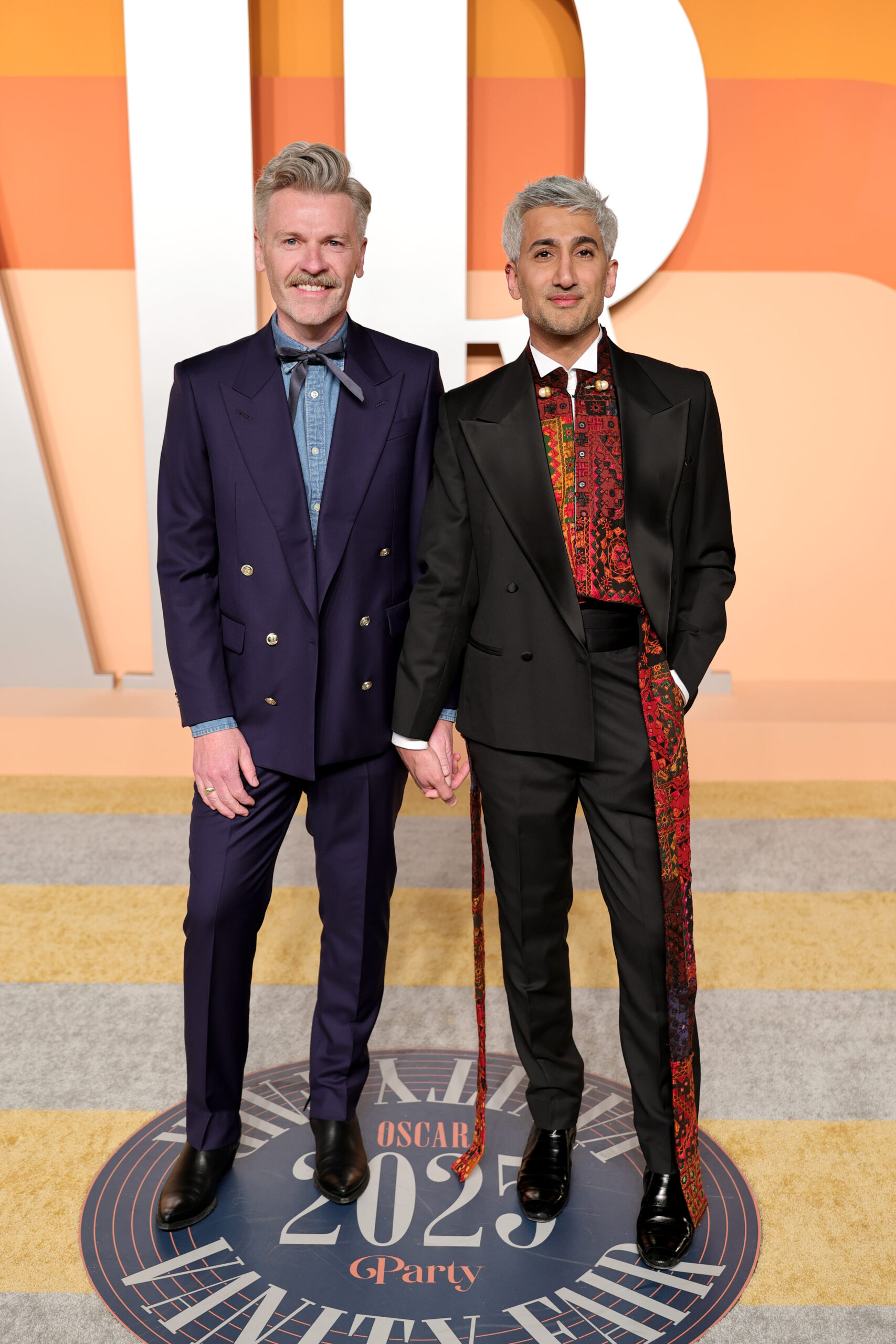 Rob France and Tan France attend the 2025 Vanity Fair Oscar Party